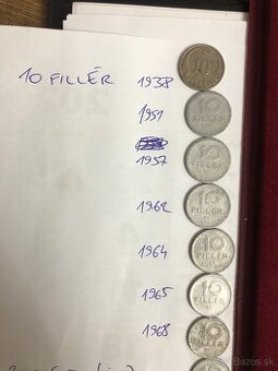 Mince (1894-1986/1,2,10 Fillér)