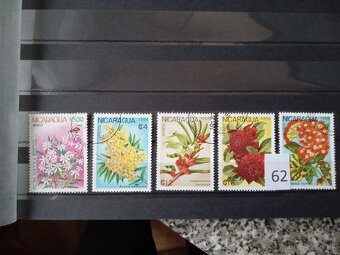 Poštové známky č.494 - AMERIKA a KARIBIK IV. - 19 sérií