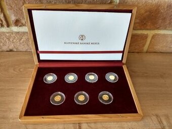 zlatá medaila 7x Slovenské banské mestá, 20xHistorické župy