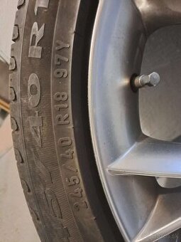 Predám Audi kolesá a pneumatiky 245/40 R18 97Y - 1