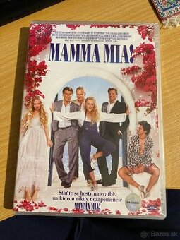Dvd Mamma Mia (nové, zabalené)