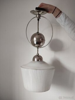 Prodám RETRO starožitný krásný zachovalý lustr z 50 let