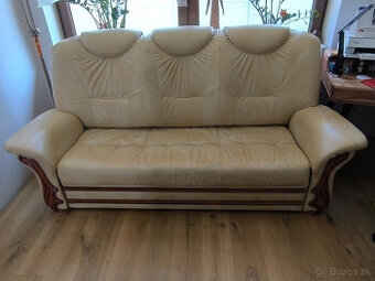 Predaj koženej rozťahovacej 3-sedačky