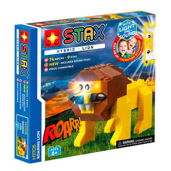 Stavebnica Stavebnica LIGHT STAX SHOW Hybrid Roaring Lion
