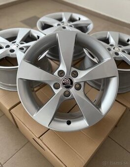 Nepoužité hliníkové disky 5x100 R16 Škoda Fabia / Rapid