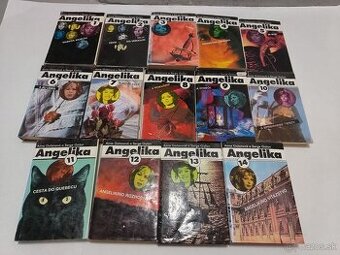 Angelika 1.-14., 1990-1994, komplet séria