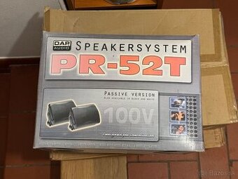 Nové nepoužité profesionálne 15W 100V pasívne reproduktory