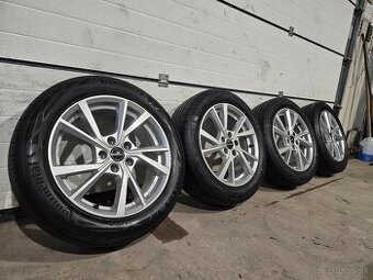 Zánovná Letná Sada Borbet 5x112+ Continental 205/55 R17