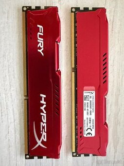 Kingston DDR3 8GB 1600MHz CL10 2ks