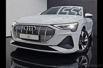 Audi E-tron Sportback 55, S-line,2022, 35000km, odpočet DPH.