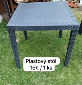 Záhradný nábytok, drez, pekáč