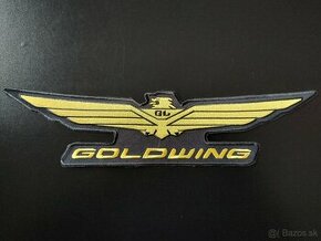GOLDWING motorkárska nášivka veľka  na chrbát - 1