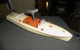 Meccano plechový čln RACER III plechová hračka