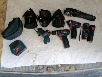Aku sada náradie Bosch 10,8b/12v/15v---od 40eur/ks