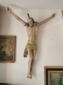 Predám veľký korpus Kristus z 18.storočia.