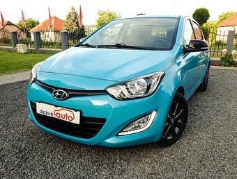 HYUNDAI i20 1.25 benzin - 83tis Km-2014-LED-KLIMA-VYHREV SED