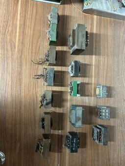 Predám elektrónky, sieťové a výstupné transformátory