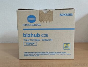 Toner Konica Minolta TNP27Y - žltý