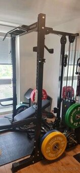 Half-rack - Silova klietka Barbarian line s kladkami - 1