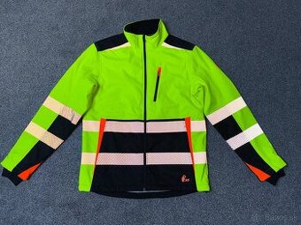 Pánska reflexná softshellová bunda CXS veľkosť L