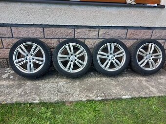 Predám 18" Al disky Brock RC27 s TPMS,Continetal 245/45 R18