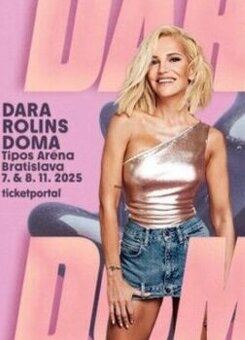 Dara Rolins, 2 lístky / 8.11. 2025, Bratislava