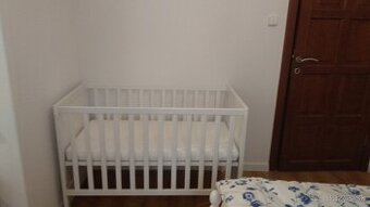 Predám detskú Ikea postieľku SUNDVIK s matracom
