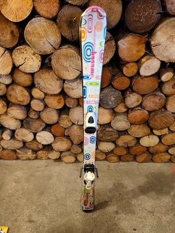 Predám dievčenské lyže a lyžiarky 120