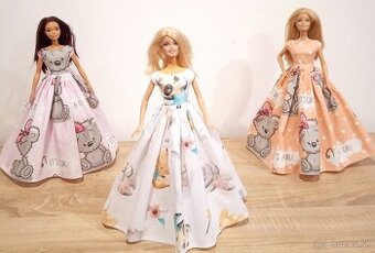 Barbie-dlhe šaty pre Barbie