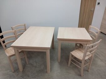 Ponúkam na predaj pevné masívne stoličky, barové aj stoly - 1