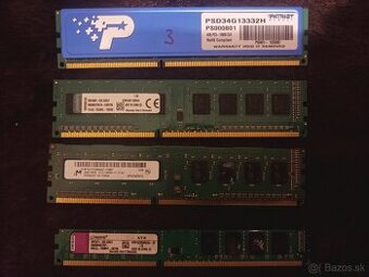 Predám pamäte RAM DDR3 do pocitaca