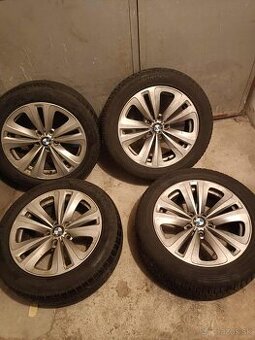 ❄️zimná alu disky orig. BMW 5x120 R18 pneu 245/50