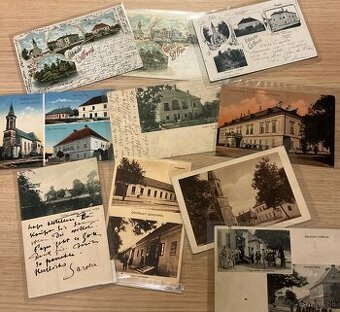 Predám pohľadnice obce Cífer, okres Trnava