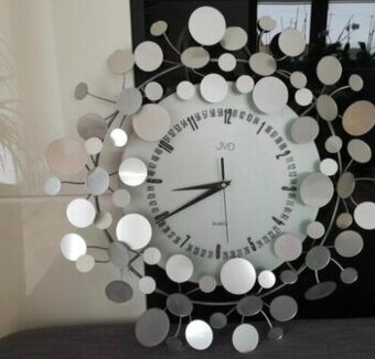 Nástenné zrkadlové  hodiny