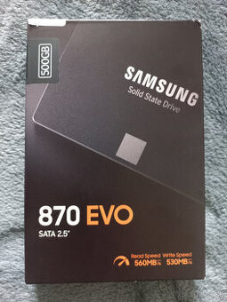 SSD 500GB SAMSUNG 870EVO SATA3 (6.0Gbps)