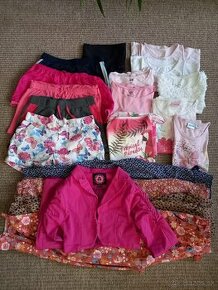 Dievčenské letné oblečenie veľ 128 - balík -