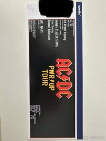 AC/DC - Power up tour vstupenky/listky na koncert acdc