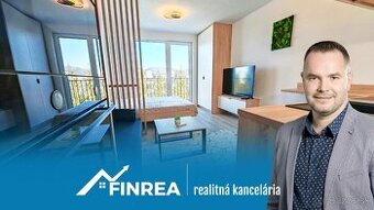 Nadštandardná zariadená garsónka v novostavbe Kubínske výhľa