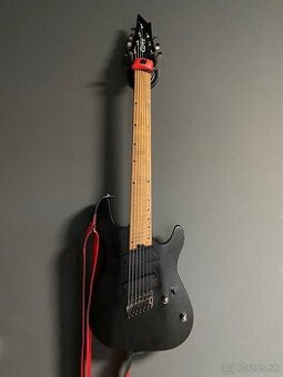 7 strunová gitara Cort KX307MS Black