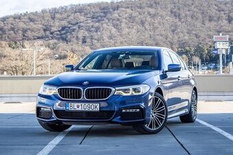 BMW Rad 5 520d xDrive - 1. majiteľ, Mpaket, H/K - AJ SPLÁTKY