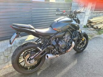 Yamaha MT – 07, r. v. 2023, 54,0 kW, Tech B, doplnky 6300€