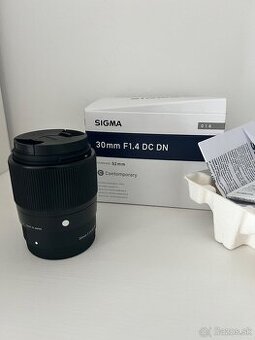 SIGMA 30 mm f/1,4 DC DN Contemporary pro Sony E