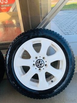 Elektróny VW group 5x112 - 205/55 r16 + zimné pneu