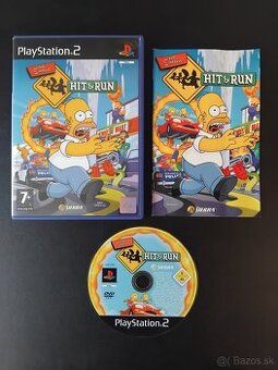 Hra pre PS2 - The Simpsons Hit and Run