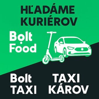 Bolt Food/TAXI – flotila s výhodnými podmienkami