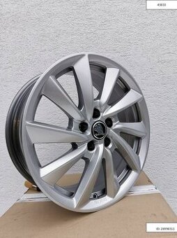 Nové Ronal 7,5X18 ET40 5X112 Škoda Alu disky R18 1216