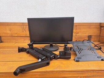 Monitor ASUS + rameno + stojan na notebook – set