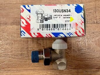 Termostaticky ventil rohovy 3/4