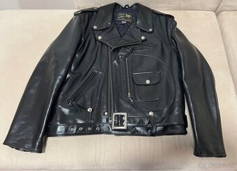 Kožená bunda - Legendary black stallion