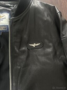 Kožená bunda Aeronautica